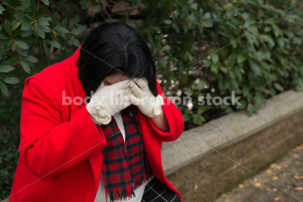Christmas Stock Photo: Plus Size Teacher in Santa Hat - Body Liberation Photos