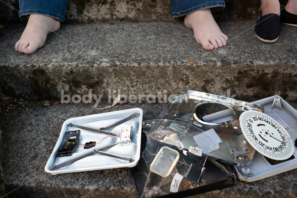 Intuitive Eating Stock Image: Scale Smashing - Body Liberation Photos