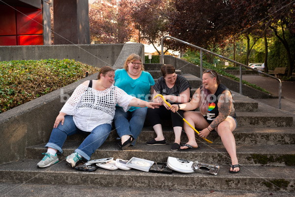 Non-Diet Stock Image: Scale Smashing - Body Liberation Photos