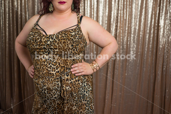 Party Fun with Plus Size Woman - Body Liberation Photos