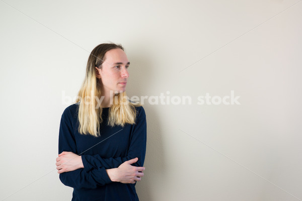 Transgender Stock Photo: Trans Woman Expressions - Body Liberation Photos