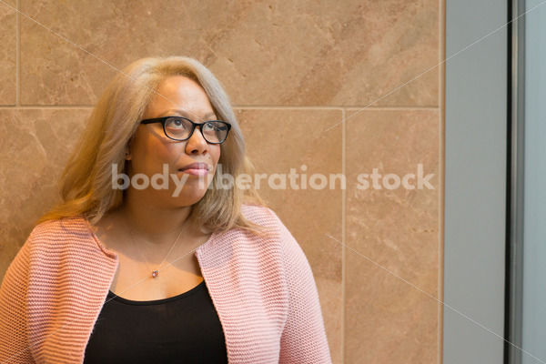 Royalty-Free Stock Image: Black LGBT Woman with Sarcastic Expression - Body Liberation Photos & Stock