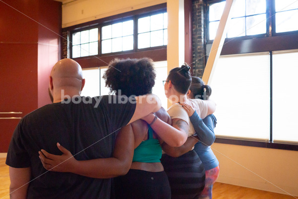 Stock Photo: Fat and Diverse Dance and Movement Class - Body positive stock and client photography + more | Seattle