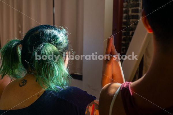 Diverse Yoga Stock Photo: Inclusive Yoga Class - Body positive stock and client photography + more | Seattle