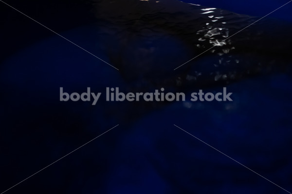Fat Positive Stock Photo: Relaxing in Hot Tub