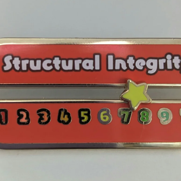 Structural Integrity Sliding Scale Pin